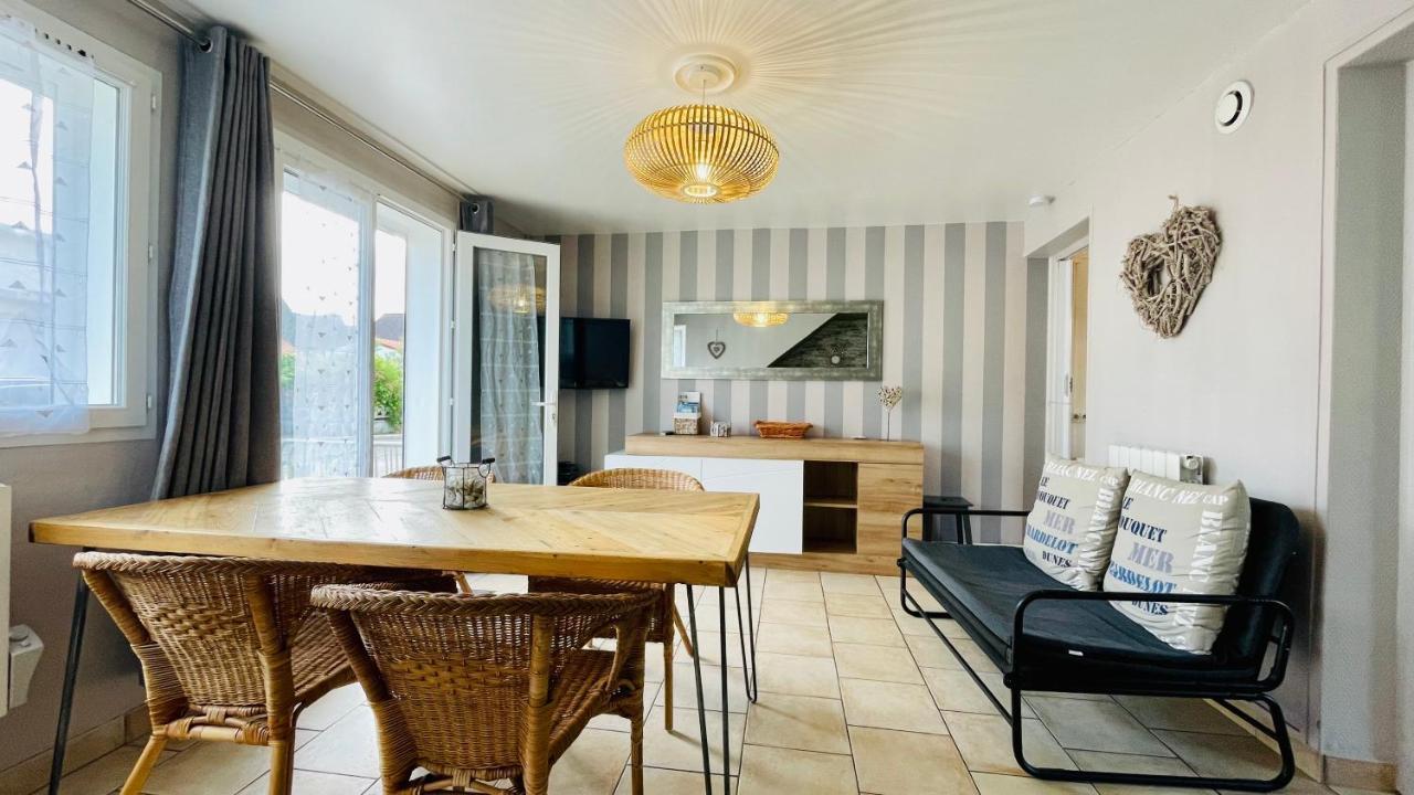 מרלימונט-פלאז' Appartement A Quelques Pas De La Plage Avec Jardin מראה חיצוני תמונה